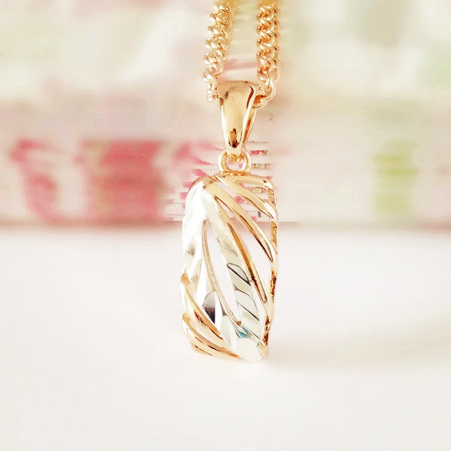 Женская подвеска из розового золота 585 пробы модные спортивные женские подвески