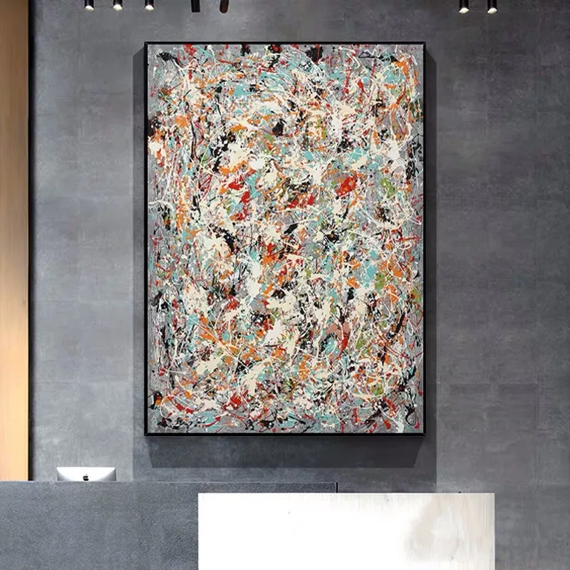 Джексон Поллок абстрактный постер художественный граффити Художественная