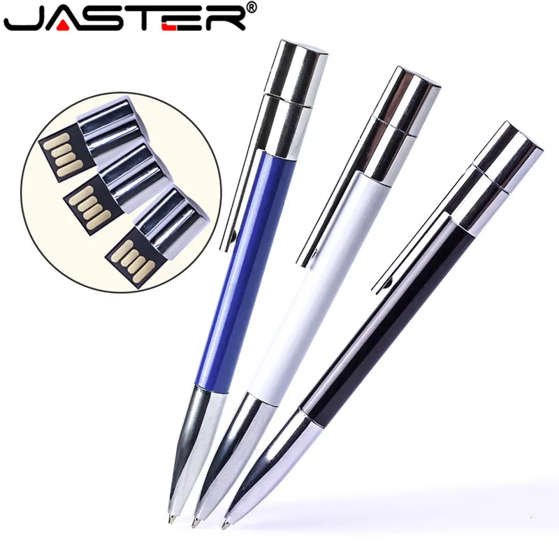 

Metal Pen Ball Point Pen Stick Usb Flash Drive 2.0 4GB 8GB 16GB Memory Sticks Pendrives Cool Gifts (Free Logo)