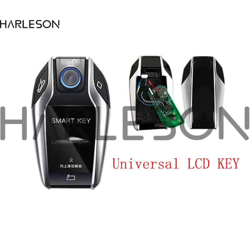 Модифицированный Универсальный бутик Smart Remote Car Key ЖК экран для BMW Benz Audi Toyota Honda Land