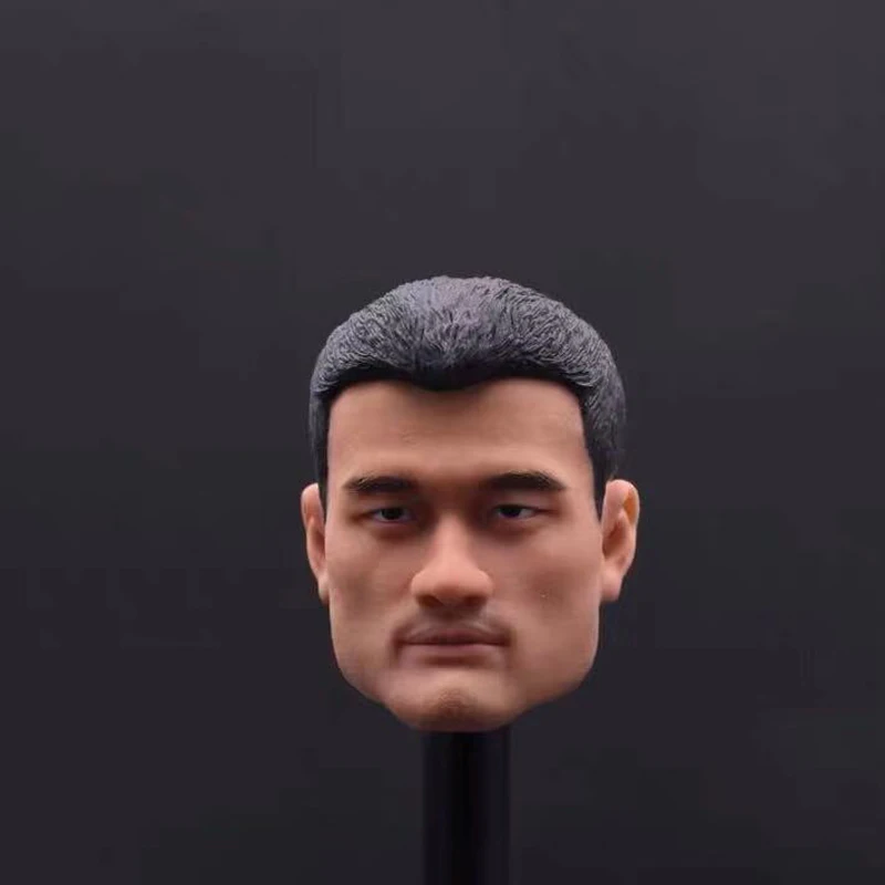 1/6 весы Yao Ming Head Sculpt Баскетбол звезда мужской солдат резьба на голову для 12 в