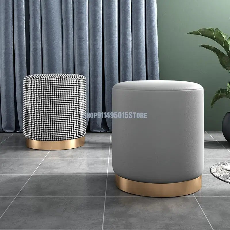 Скандинавский домашний макияжный табурет для обуви стул дивана роскошный