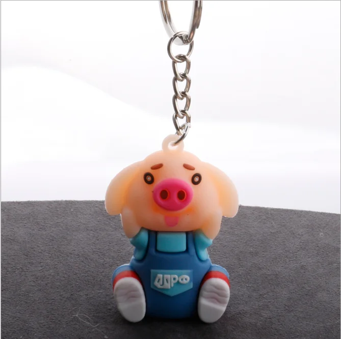 3d брелок с куклой из мультфильма подвеска мягкого пластика геометрический кулон