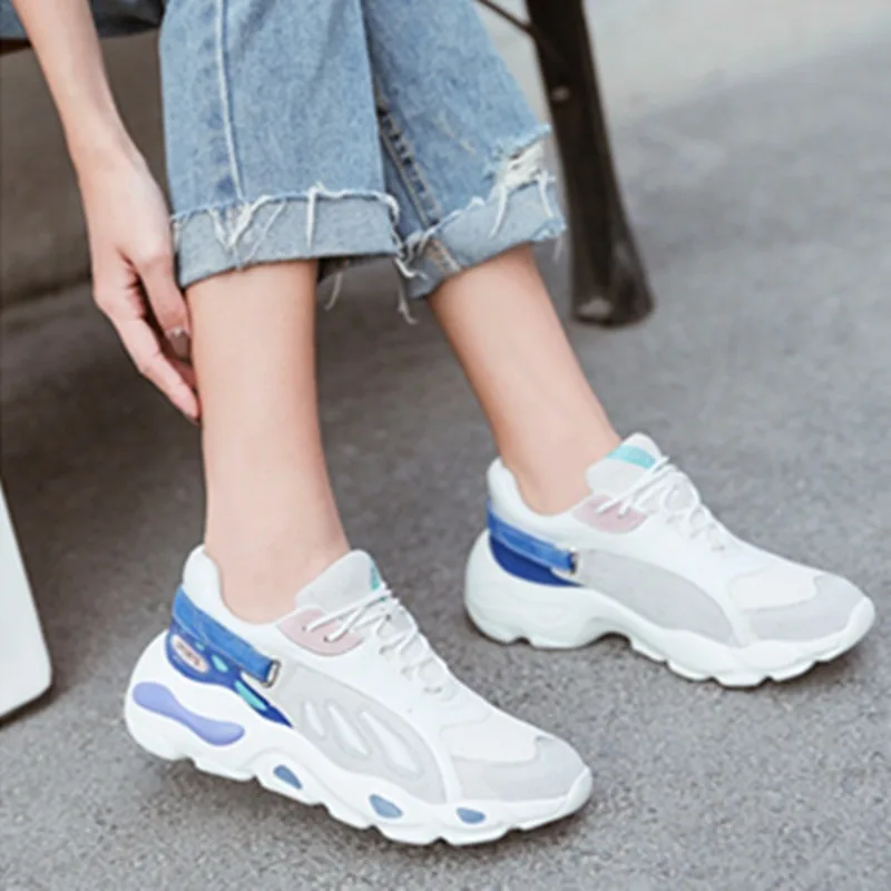 

Women Fashion Running Shoes Comfortable Mesh Breathable Non-Slipper Sneakers Light Weight Outdoor Travel Walking L12-60