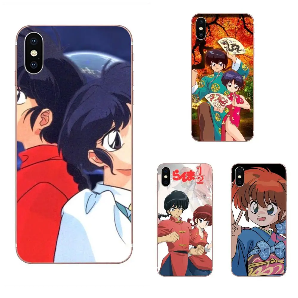 Прозрачные чехлы из ТПУ для Xiaomi Redmi K30 K20 Pro 5G Note 9 PRO Max 9s Mi9 mi10 lite redmi 7 8a a3 Anime Ranma 1 2