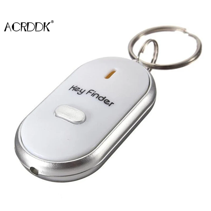 Беспроводной Брелок для ключей со свистком мужчин и женщин электронный Антивор