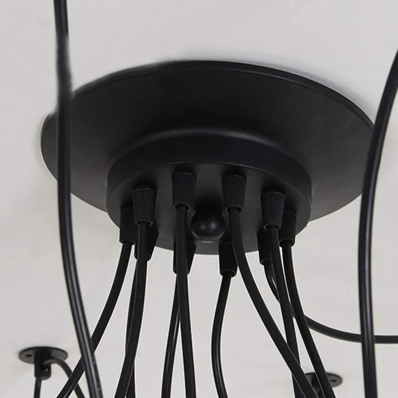 DIY антикварный кластер Edison Ретро Паук Люстра 10 светильник для столовой спальни подвесной светильник для бара офиса Кофейни