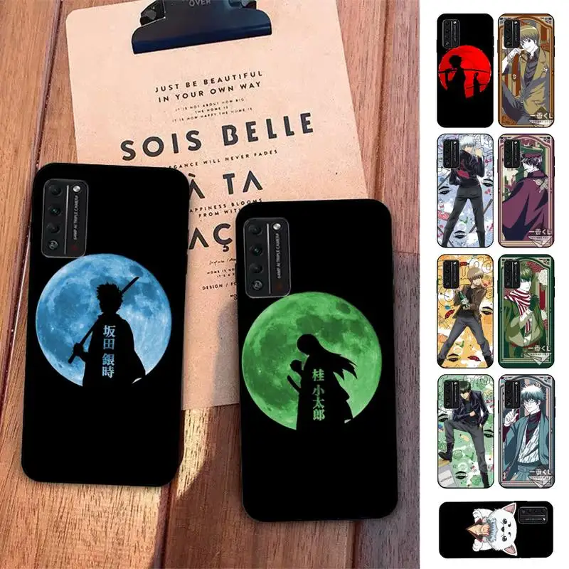 

Cute Japan Anime GINTAMA Phone Case for Huawei Honor 10 i 8X C 5A 20 9 10 30 lite pro Voew 10 20 V30