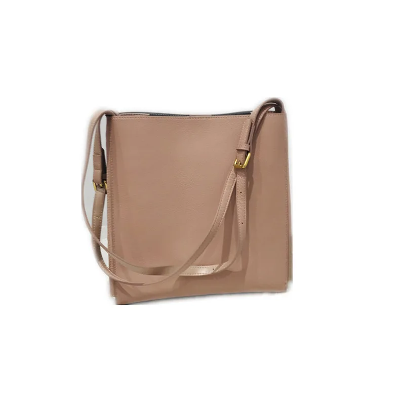 

2021 new leather handbags lychee pattern cowhide bag casual fashion shoulder bag shopping bag one drop shipping