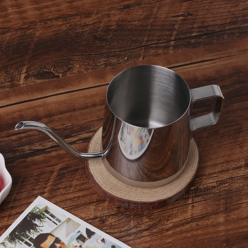 

Stainless Steel Gooseneck Coffee Maker Hanging Ear Drip Spout Pot Tea Kettle