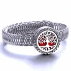 Браслет для ароматерапии с кристаллами в виде дерева