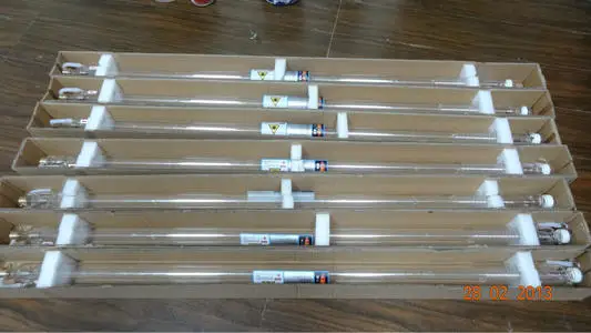 Оригинальная CO2 лазерная трубка Beijing RECI W6 130 Вт 160 для лазерного резака срок службы