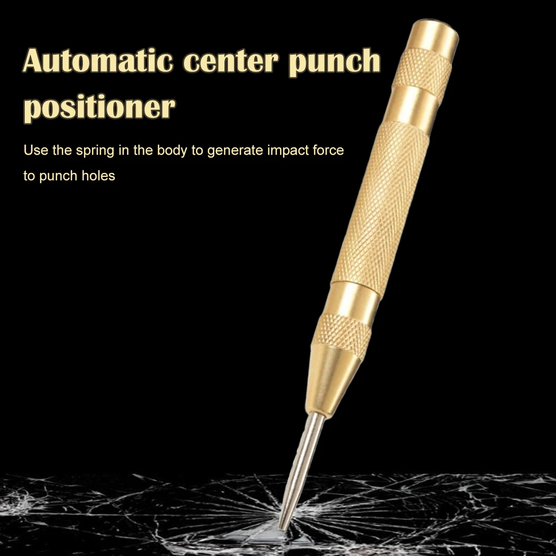 

130mm automatic sample punch spring loaded marking punching tool high quality and high hardness automatic center punch locator