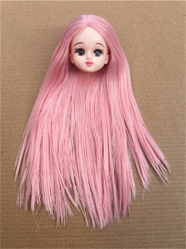 Редкая лимитированная коллекция Licca Head Braid BOBO Blue Pink Hair мультяшная кукла для