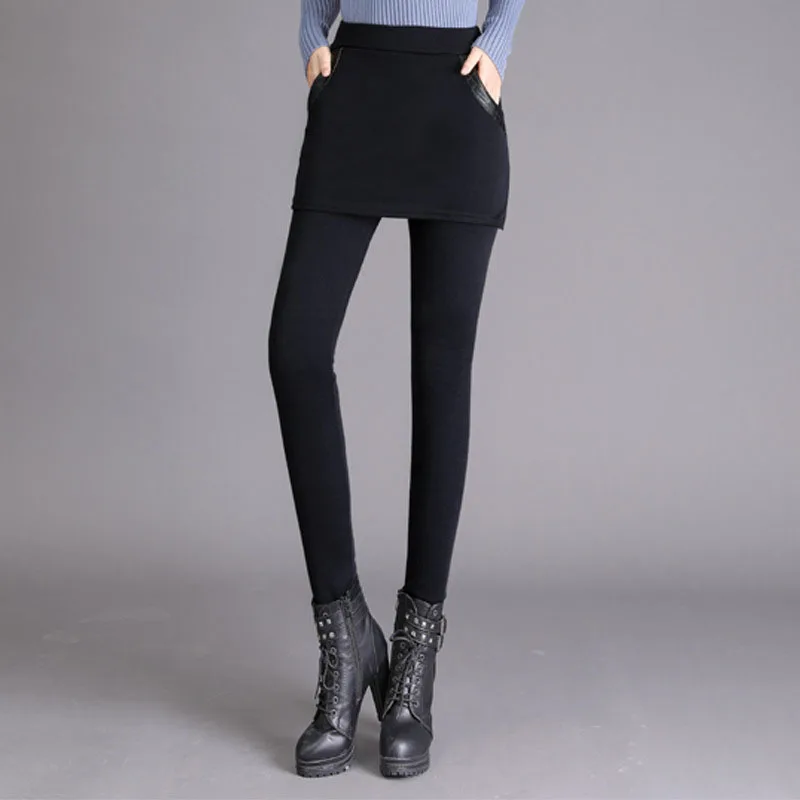 Уличные сексуальные брюки на осень и зиму толстые теплые флисовые с открытой