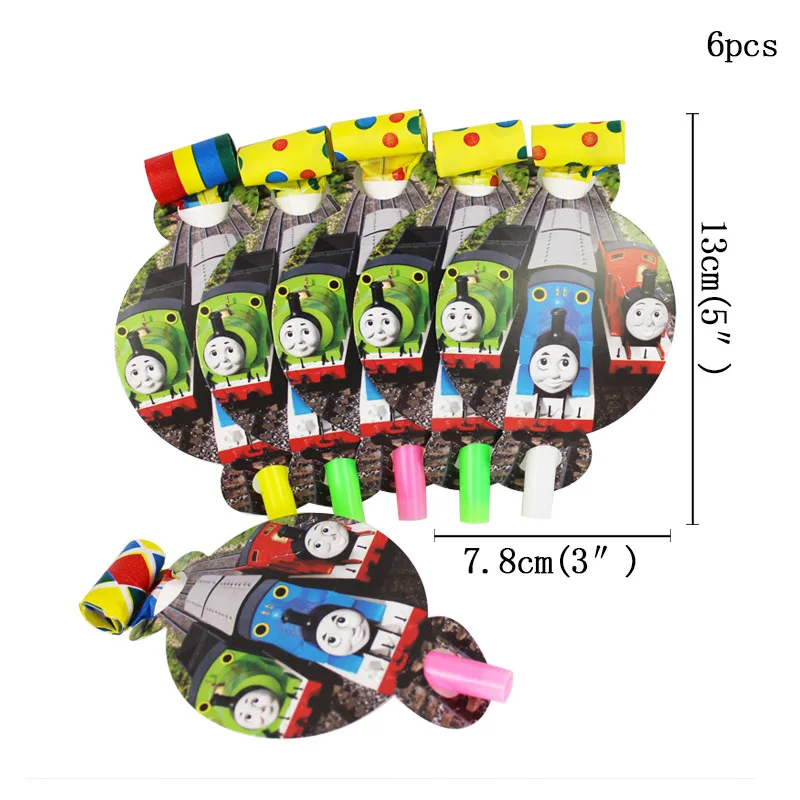 Одноразовые Мультяшные тарелки thomas &amp his friends салфетки флаги подставки для дня