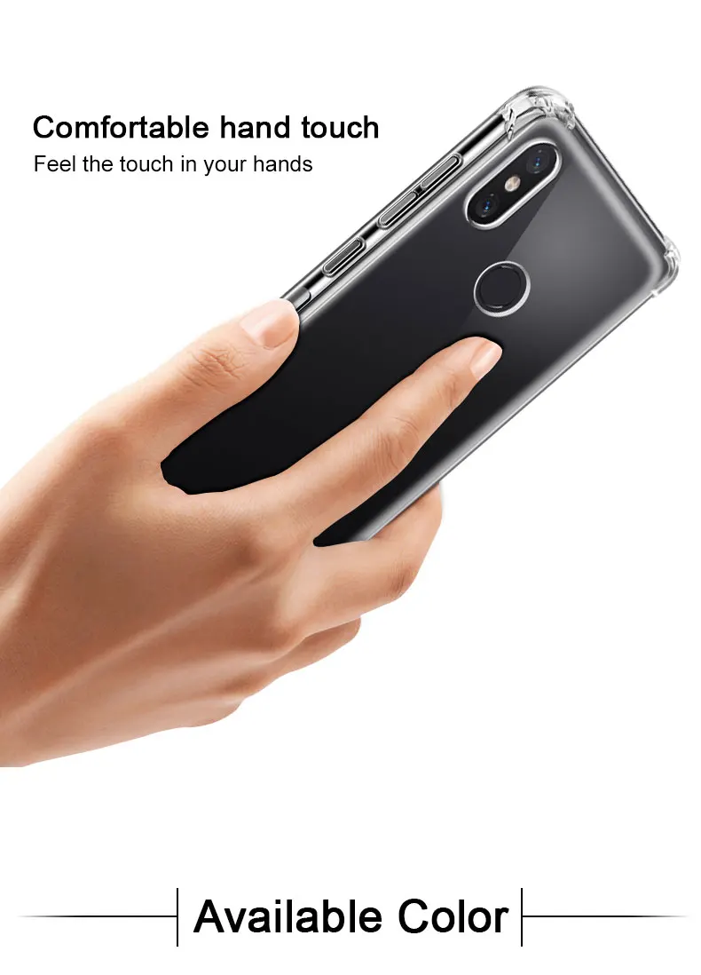 Фото Чехол с воздушной подушкой для Xiaomi Max 2 3 Mi Note 3 10 CC9 9T Pro 8 9 10 11 Mi Play Max3 Max2 Mix 2S 6X 5X, силиконовый чехол из ТПУ с подушкой безопасности №5