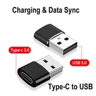 Для Samsung A12 A32 A52 A72 M12 M42 5G OTG адаптер USB 3,0 Мужской кабель USB Type-C-переходник с внутренней резьбой для зарядки передачи разъемом USB Type-c