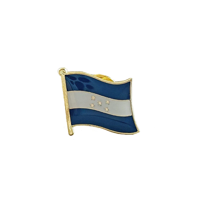 Значок на лацкан с национальным флагом Гондураса брошь из искусственной
