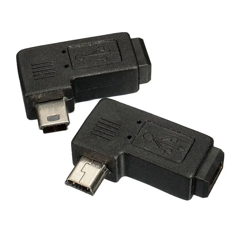 Мини USB Buchse Male auf Micro-USB Stecker 2 0 Женский Winkel адаптер 90 градусов ссылки | Компьютеры и