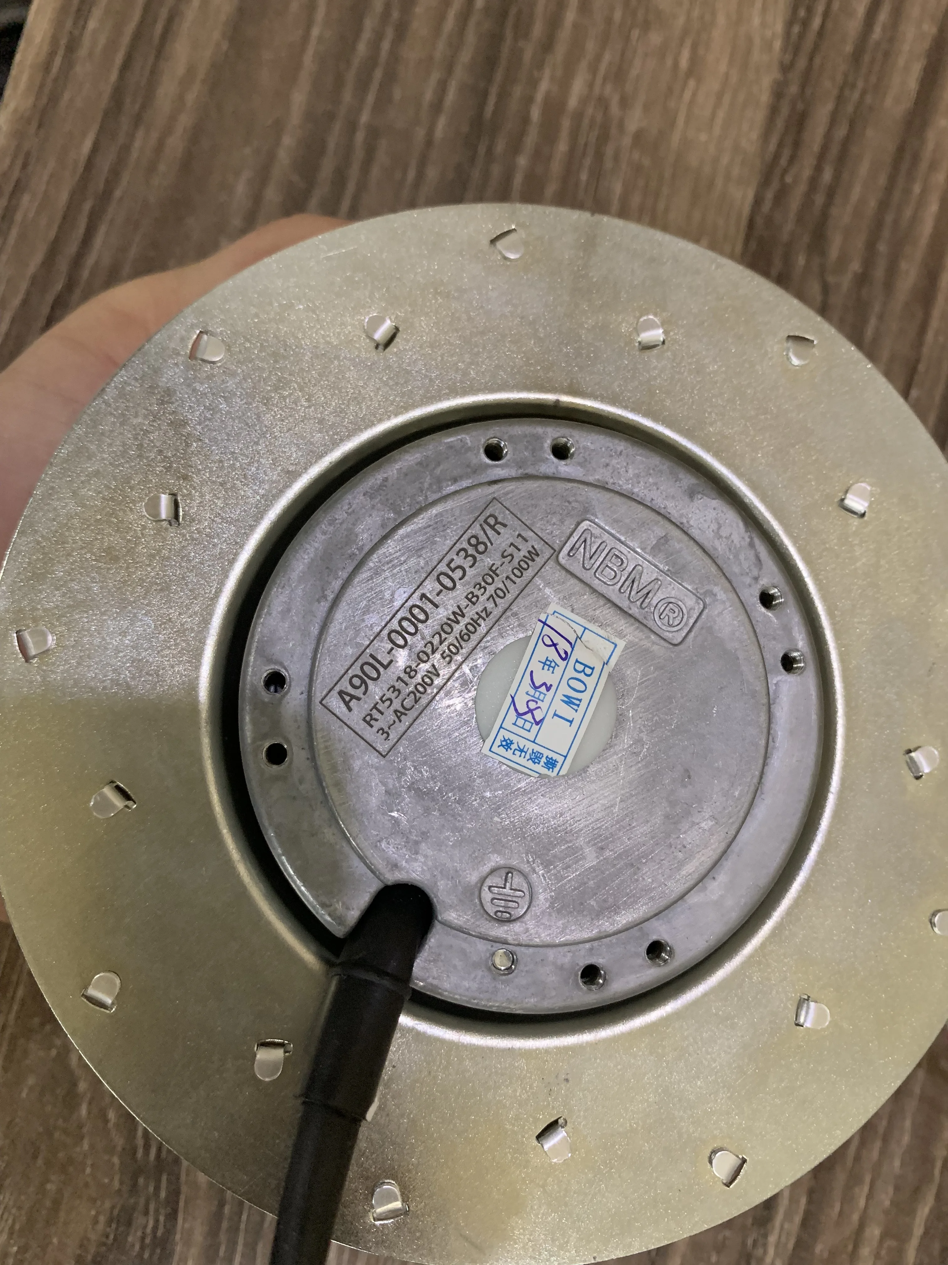 A90L-0001-0538 fan A90L-0001-0538/R для шпиндельного вентилятора FANUC | Инструменты