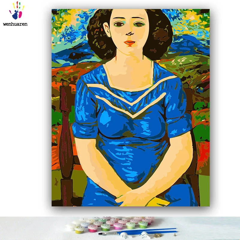 Сделай Сам картинки для раскраски по номерам с цветами двоюродная тетя Ван Гог