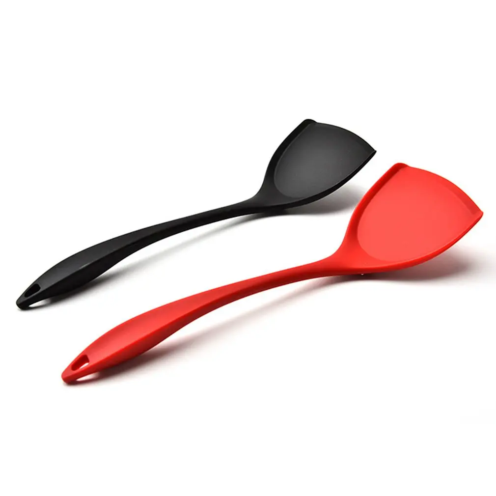 Силиконовая лопатка для кухни антипригарная в форме сердца | Дом и сад