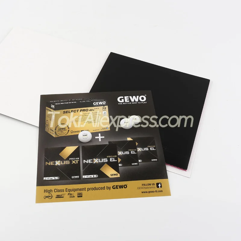 GEWO Neoflexx eFT 48 резина для настольного тенниса (сделано в Германии) Pips-in Original Neo FLEXX/FLEX