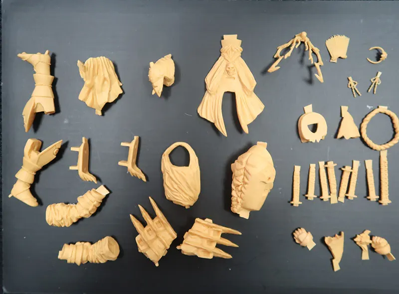 Классическая 25 см Аниме игра крутой воин миниатюрные Фэнтези Неокрашенная сборка мех Фигурка DIY статическая Изысканная Смола Модель наборы