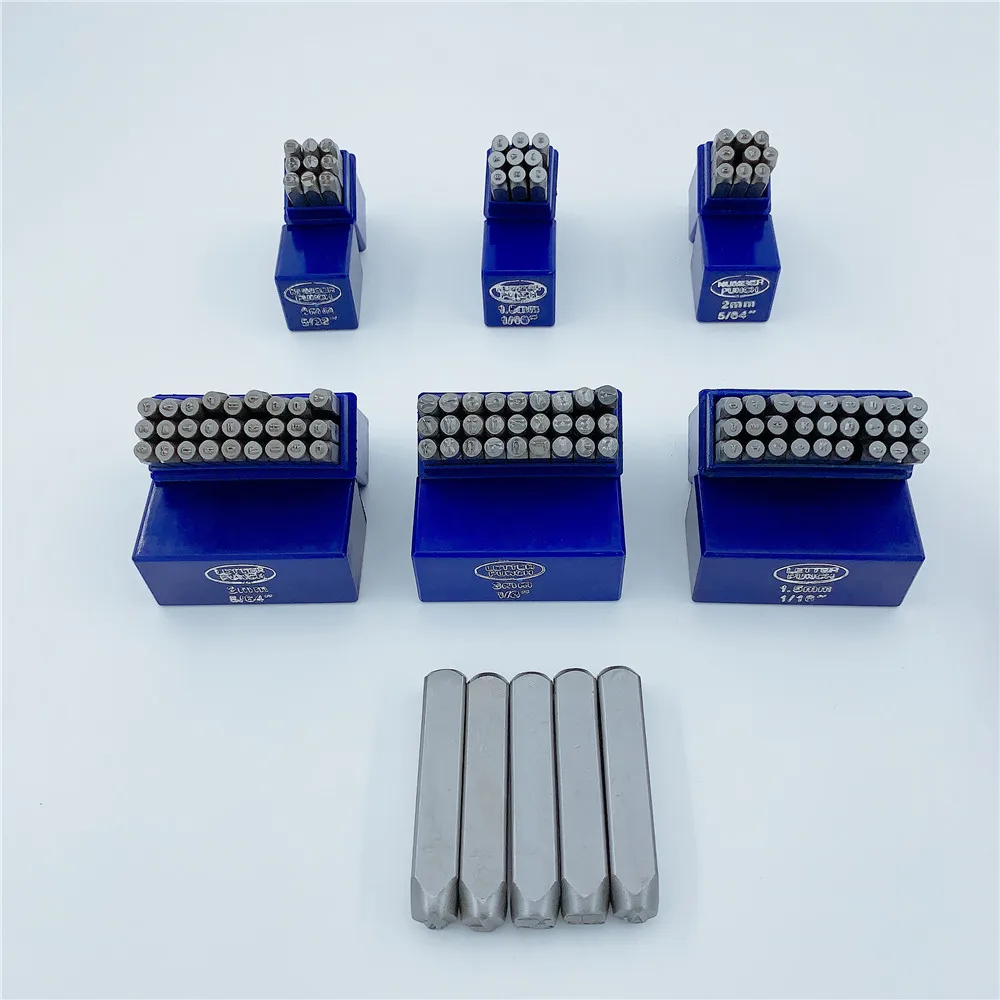 Бесплатная доставка 2 мм 3 набор для штамповки букв и цифр из легированной стали