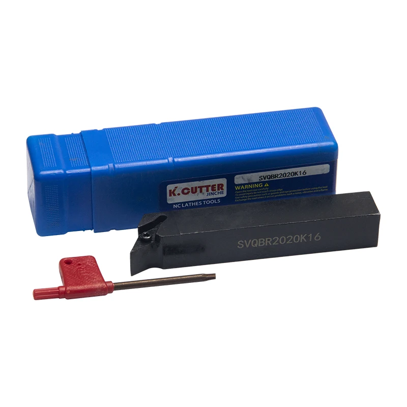 

SVQBR/L SVQBR1616H11 SVQBL2525M16 Lathe Cutter Bar Hole Processing Clamping VBMT11/16 Carbide insert CNC External Turning Tool