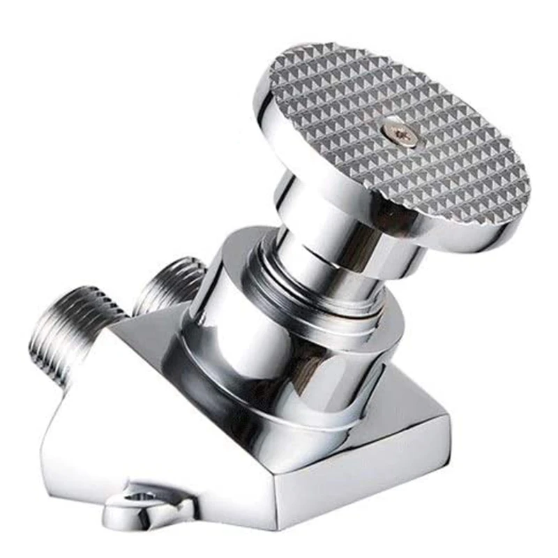 

Promotion! Faucet Copper Foot Switch Valve Vegetable Basin and Basin Stomatological Laboratory Single Cold Foot Valve