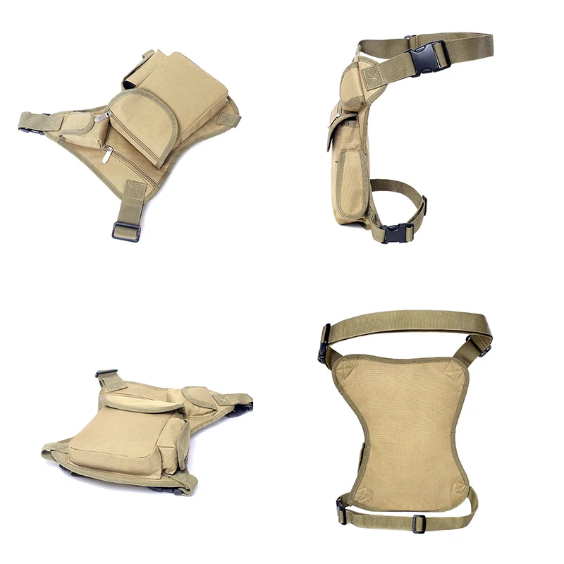 Многофункциональная холщовая поясная сумка для спорта на открытом воздухе