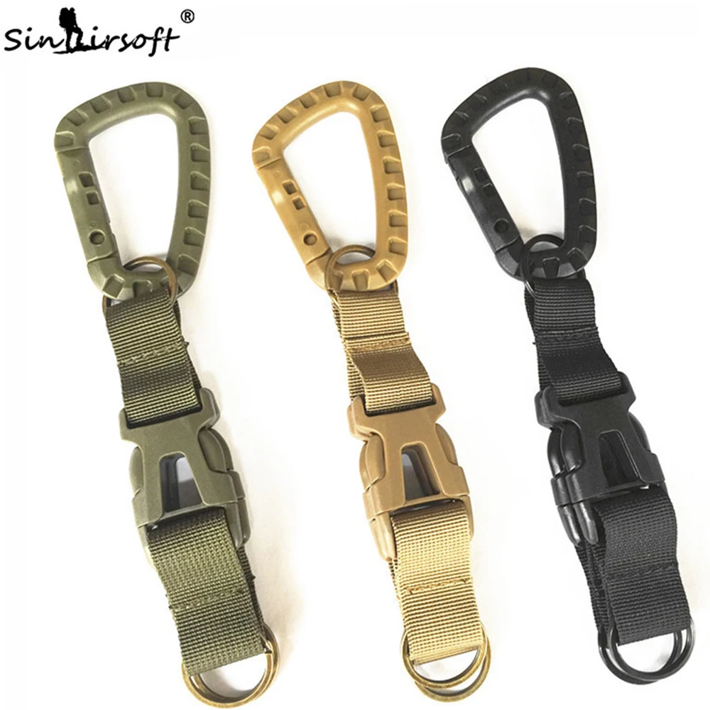 

SINAIRSOFT Army Military Tactical Backpack Lock latch Mutifunctional Outdoor Hunting Camping Hiking buckle Accessories LY2070