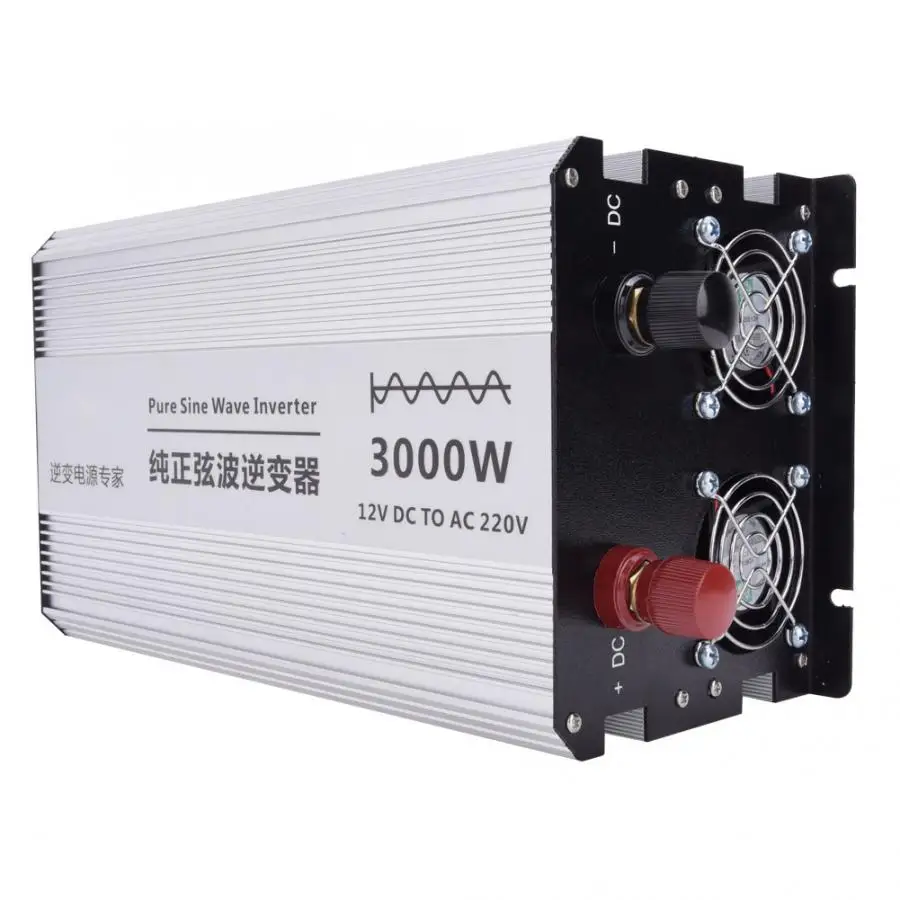 Инвертор немодулированного синусоидального сигнала 3000 Вт 12 В постоянного тока в
