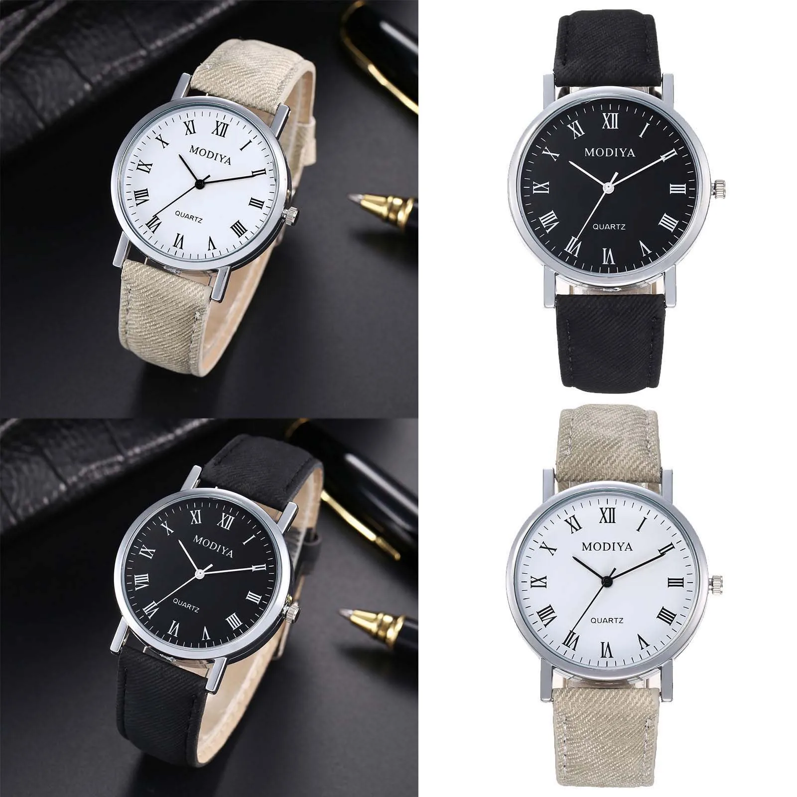 

New Arrival Men's And Women's Fashion Leather Belt Sport Quartz Wrist Analog Watch women watch free shiping relojes para mujer