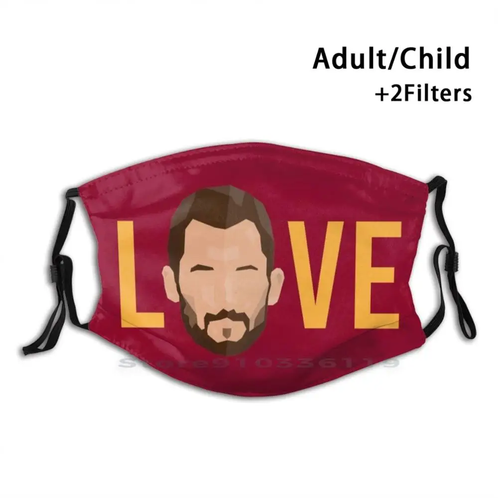 Кевин любовь с золотым дизайном против пыли фильтр смываемая маска для лица