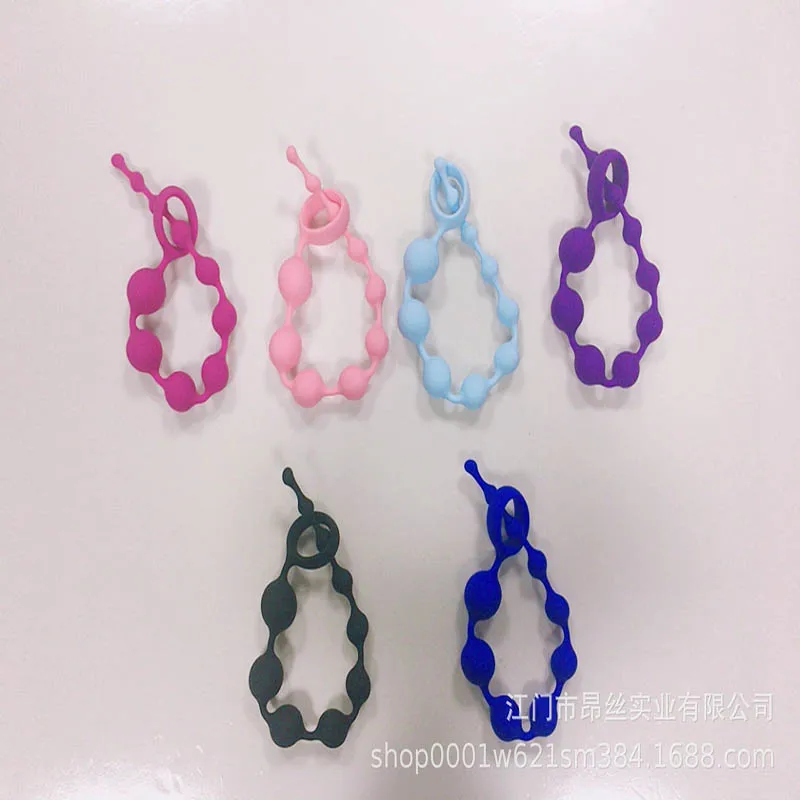 Мягкие Силиконовые анальные шарики Анальная пробка секс игрушки для пар