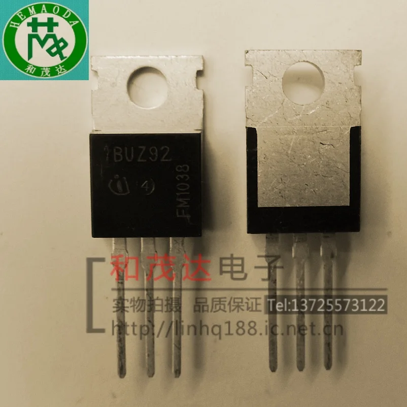 10 шт./лот новый оригинальный BUZ92 TO-220 600V 3.3A в наличии |