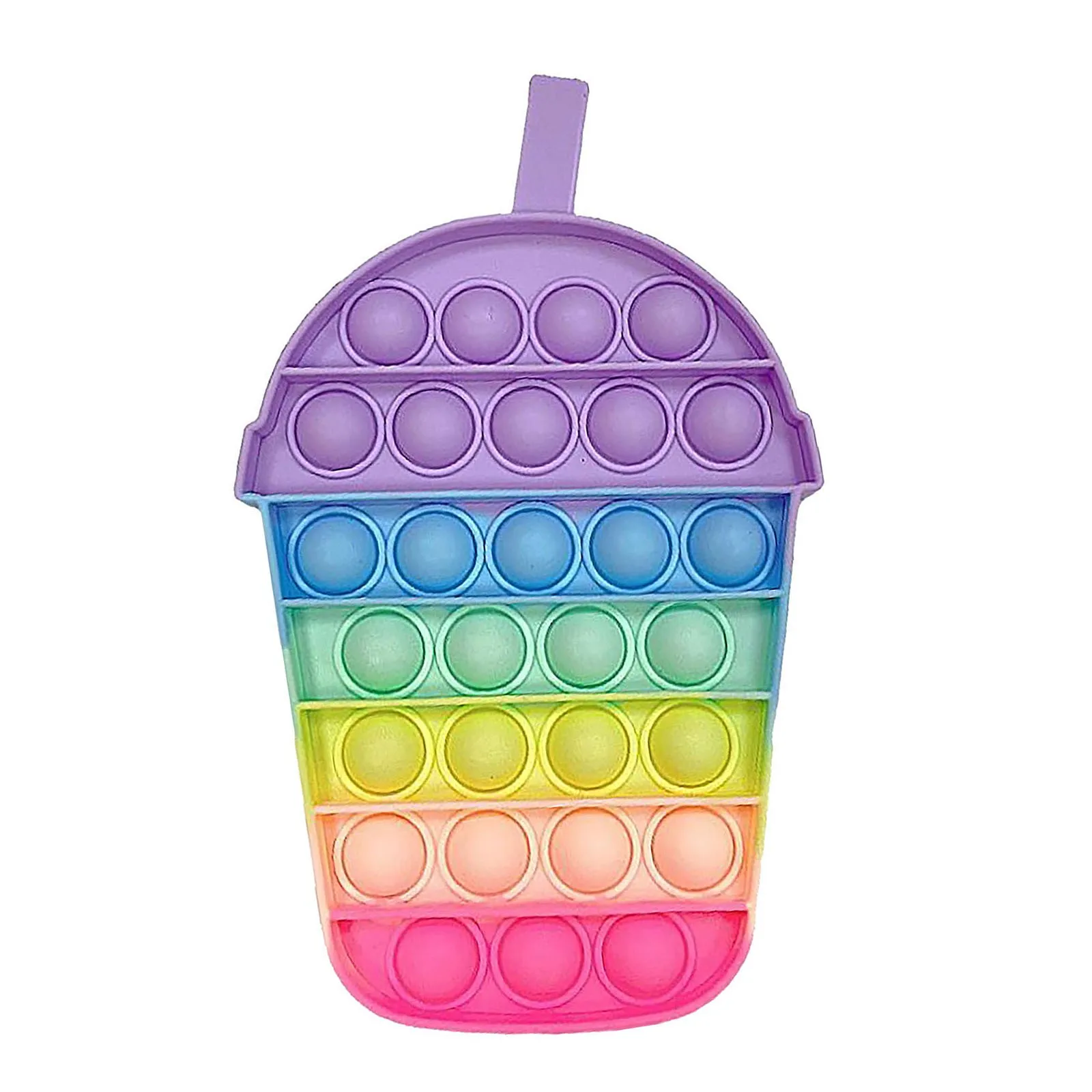 

Child Push Bubble Fidget Sensory Toy Autism Squeeze Santa Claus Simple Pattern Antistress Stress Relief Toys Brinquedo bolha