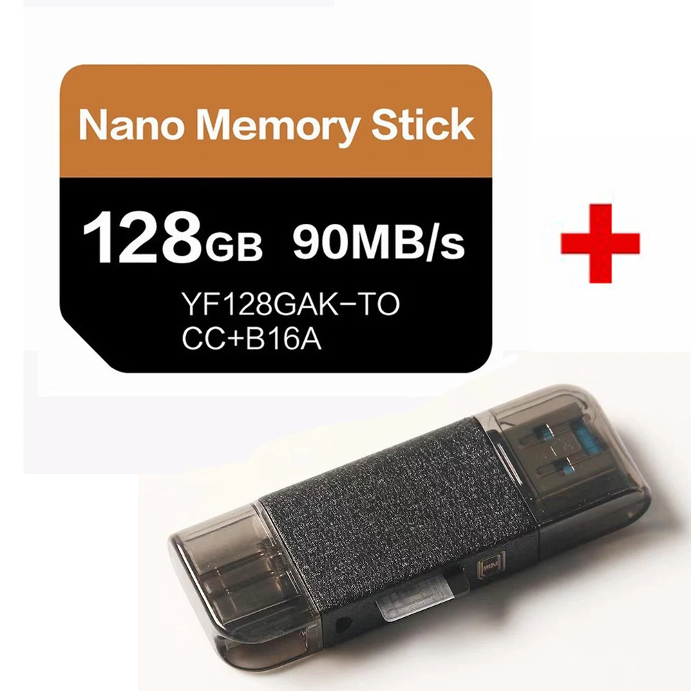 NM Card and Reader Для huawei mate 20 20X 20XS 20RS Pro Nano Memory Stick 128GB 90 МБ/с. NM карта с USB3.1 Gen 1 TF/NM кардридер - Цвет: NM Card and Reader