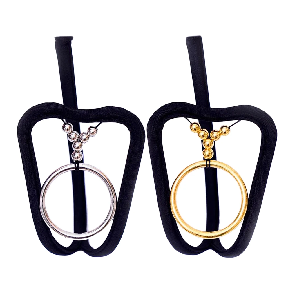 

Нижнее белье мужское, из спандекса, Тонги, серебристого и золотистого цвета