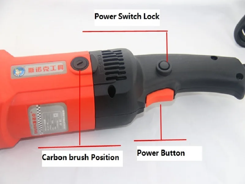 220V Профессиональный металлической проволоки машина для полировки Портативный