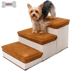 Нескользящий складной чехол с изображением домашних животных лестниц для хранения небольших искусственных лестниц в стиле Хо используется трехслойная губчатая кровать диван лестница