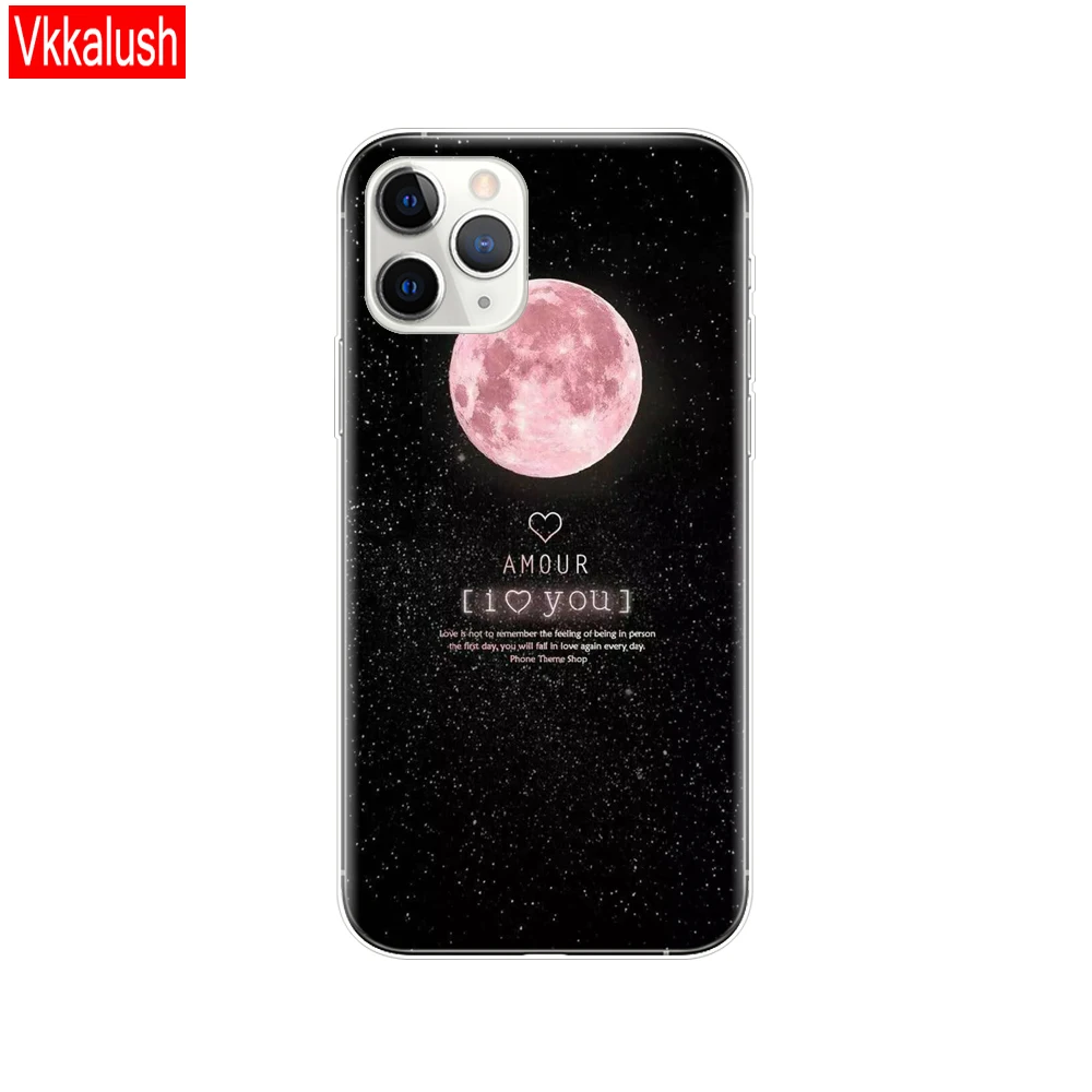 80082 Чехол для мобильного телефона, чехол для iphone 11, чехол для iphone 11 pro max eleven coque etui, бампер, задняя крышка, полный 360, защитный - Цвет: 80082
