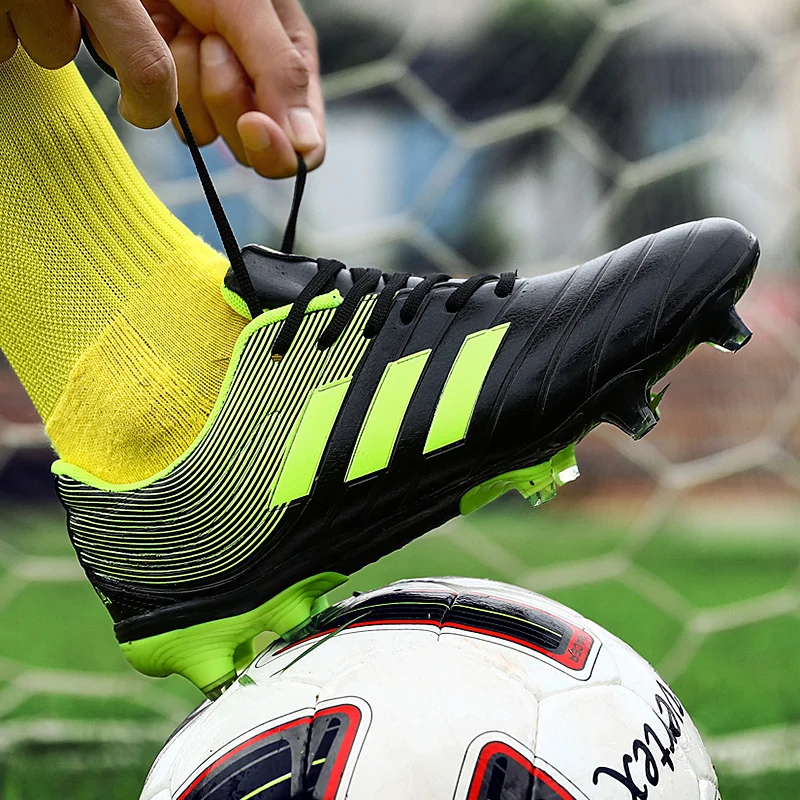 

Professional Football Shoes for Men Soccer Kids Indoor Sneakers Original Comfortable Boots Outdoor Women Footwear
