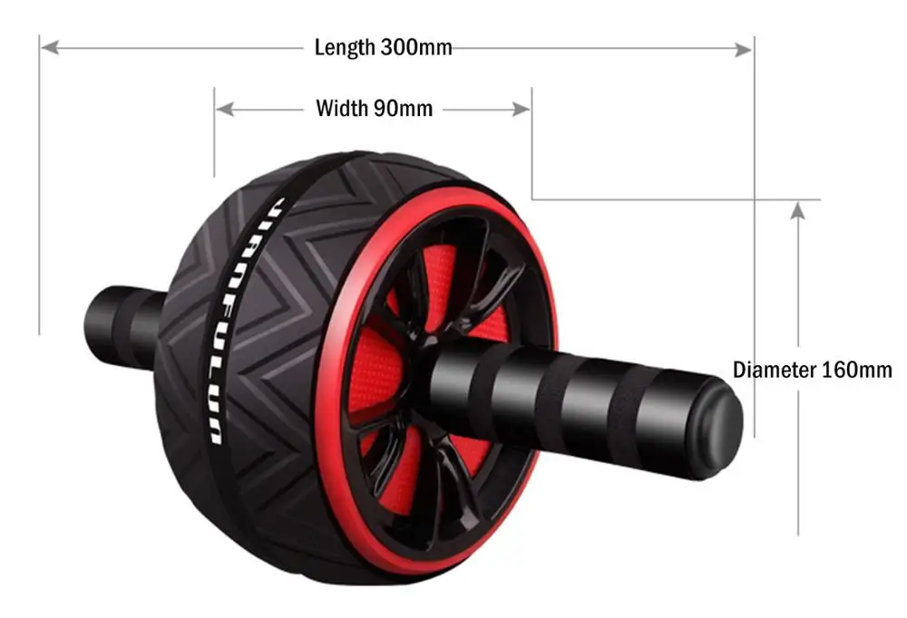 ABS ролик для брюшного пресса тренажер оборудование фитнеса бесшумный рук спины