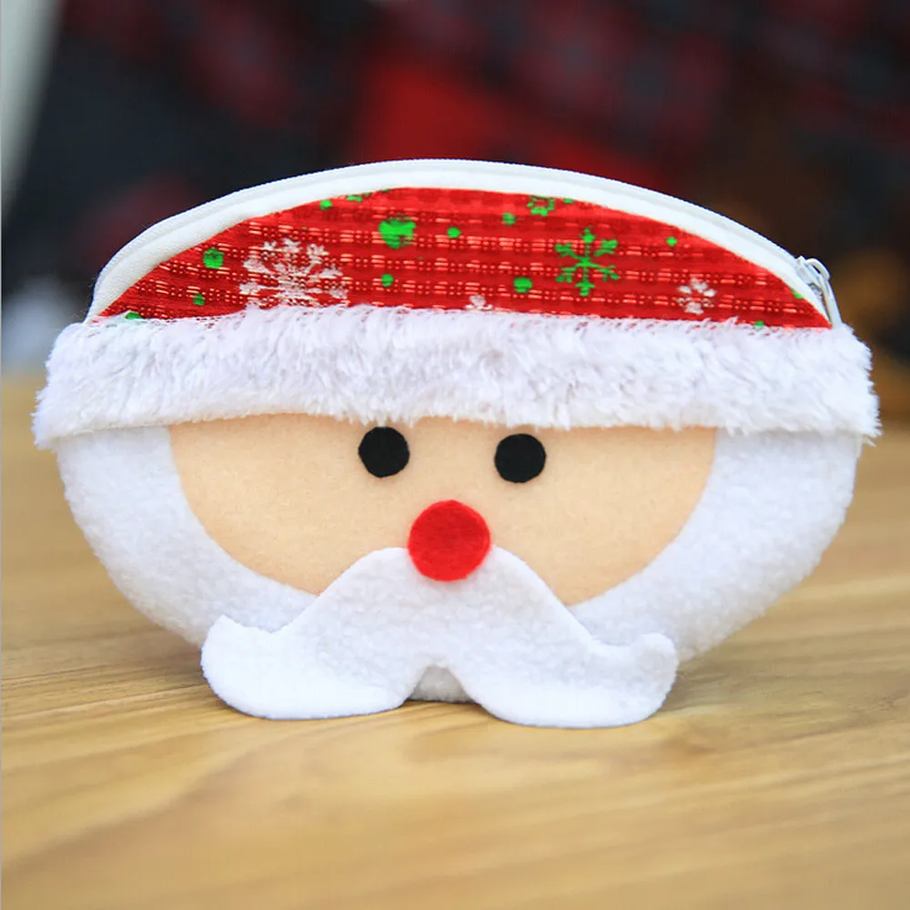 Модная сумка унисекс хлопок ткань мультфильм воротник бумажник Новый Хэллоуин