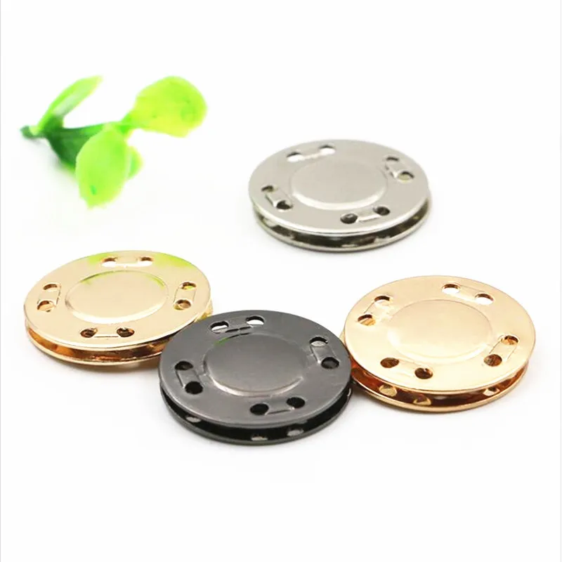 Магнитная пуговица одежда Круглая Металлическая магнитная пряжка невидимая