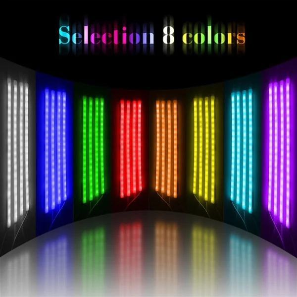 

LED Strip Lamp Car Foot Light With USB Wireless Remote APP Music Control RGB Interior Atmosphere Decorative Lamp & Strips